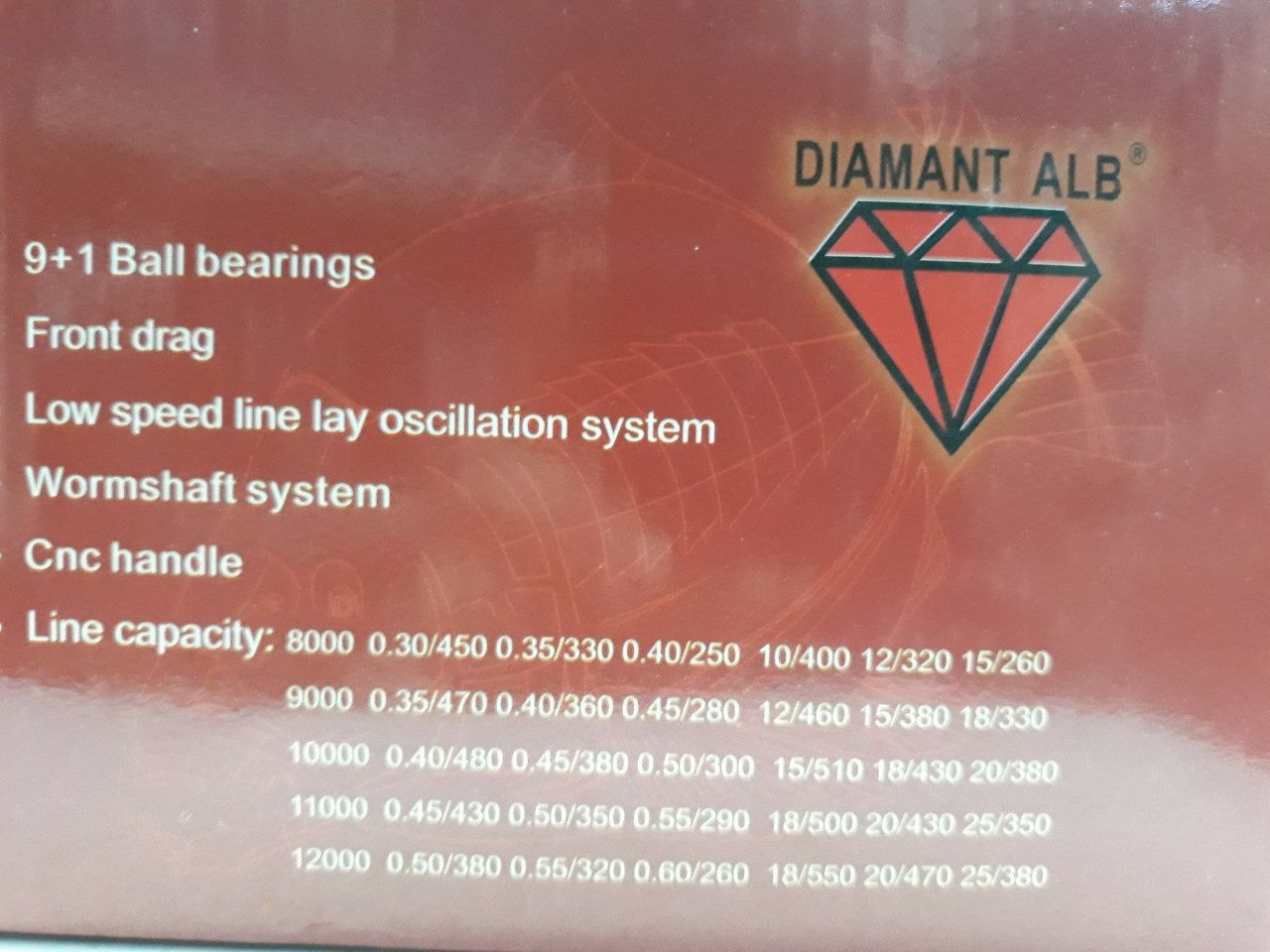 Дънна Макара Diamant 8000/9000/10 000