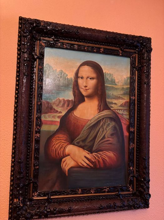 Tabou Mona Lisa cu rama deosebita