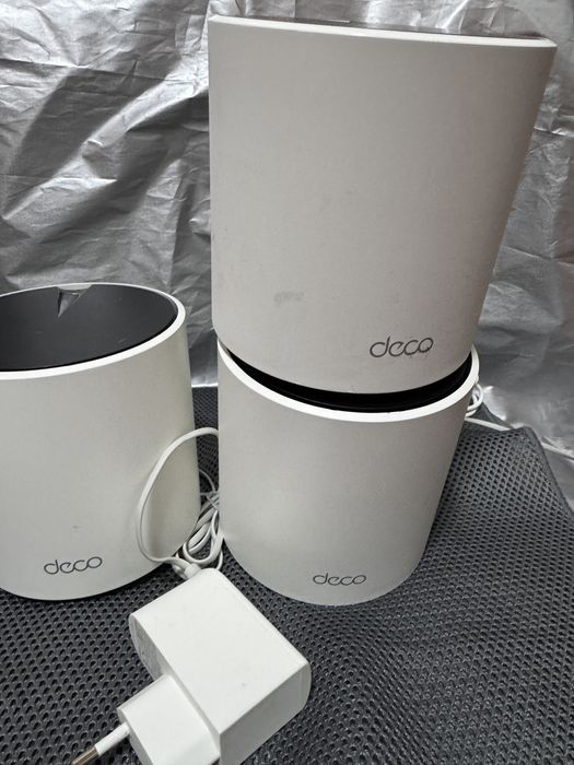 Router Wireless TP-Link Deco X55 AX3000 WiFi 6, Dual Band, 3xLAN,
