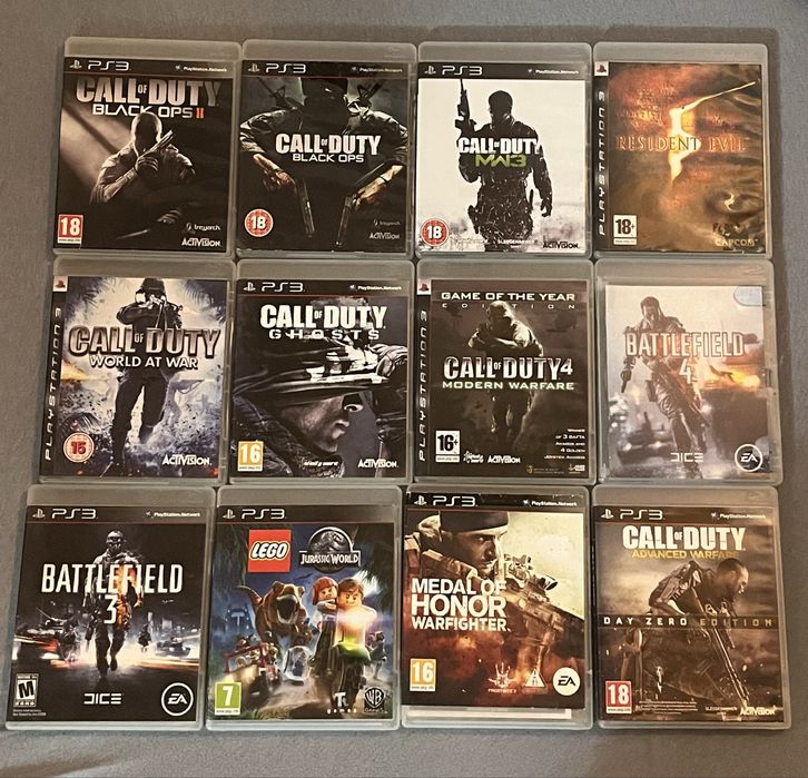 PS3 Игри – Отлично състояние! Цена: 20 лв/бр.
