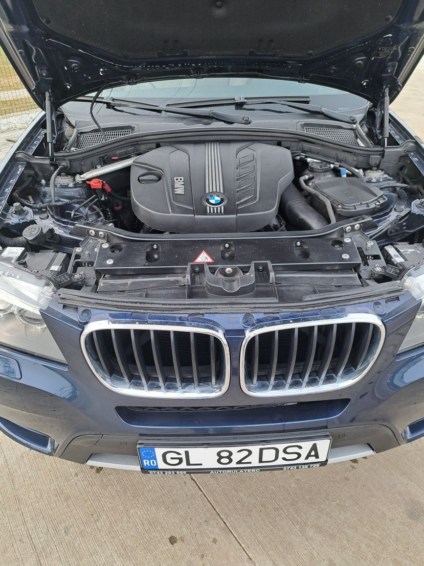 BMW X3 2,0 diesel manuala,4x4,xdrive 184cp,2012,euro 5