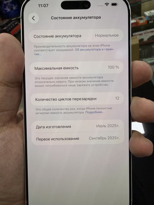 17 pro max 2 trb silver sim 100% ideal 13 цикл