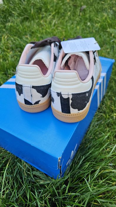 Adidas samba cow print size 38