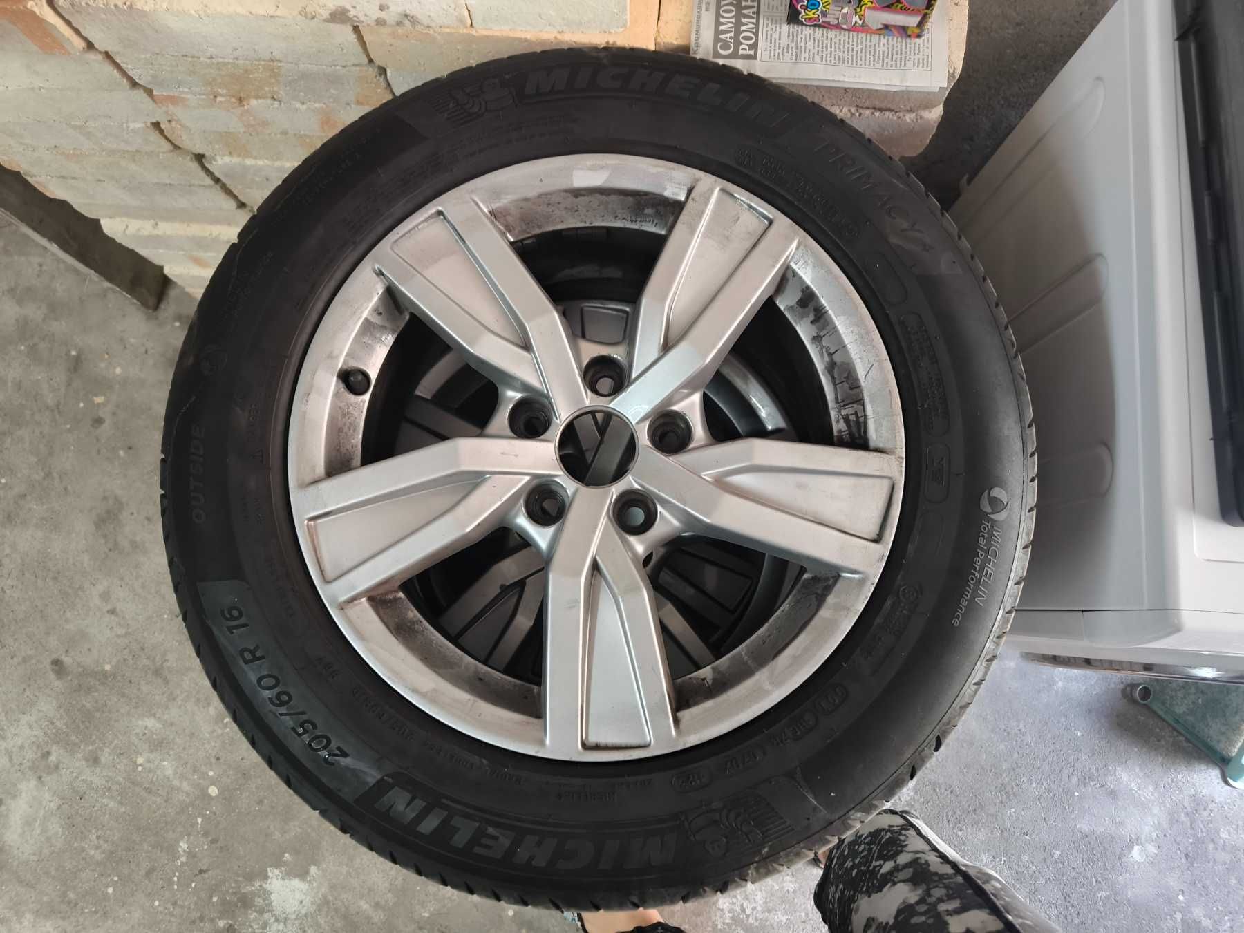 16-ки Гуми Michelin Primacy 4+ 205/60 R16 DOT 1123