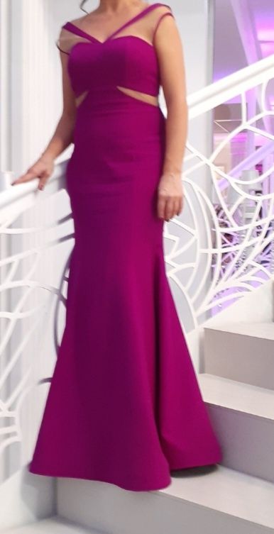 Rochie eleganta violet