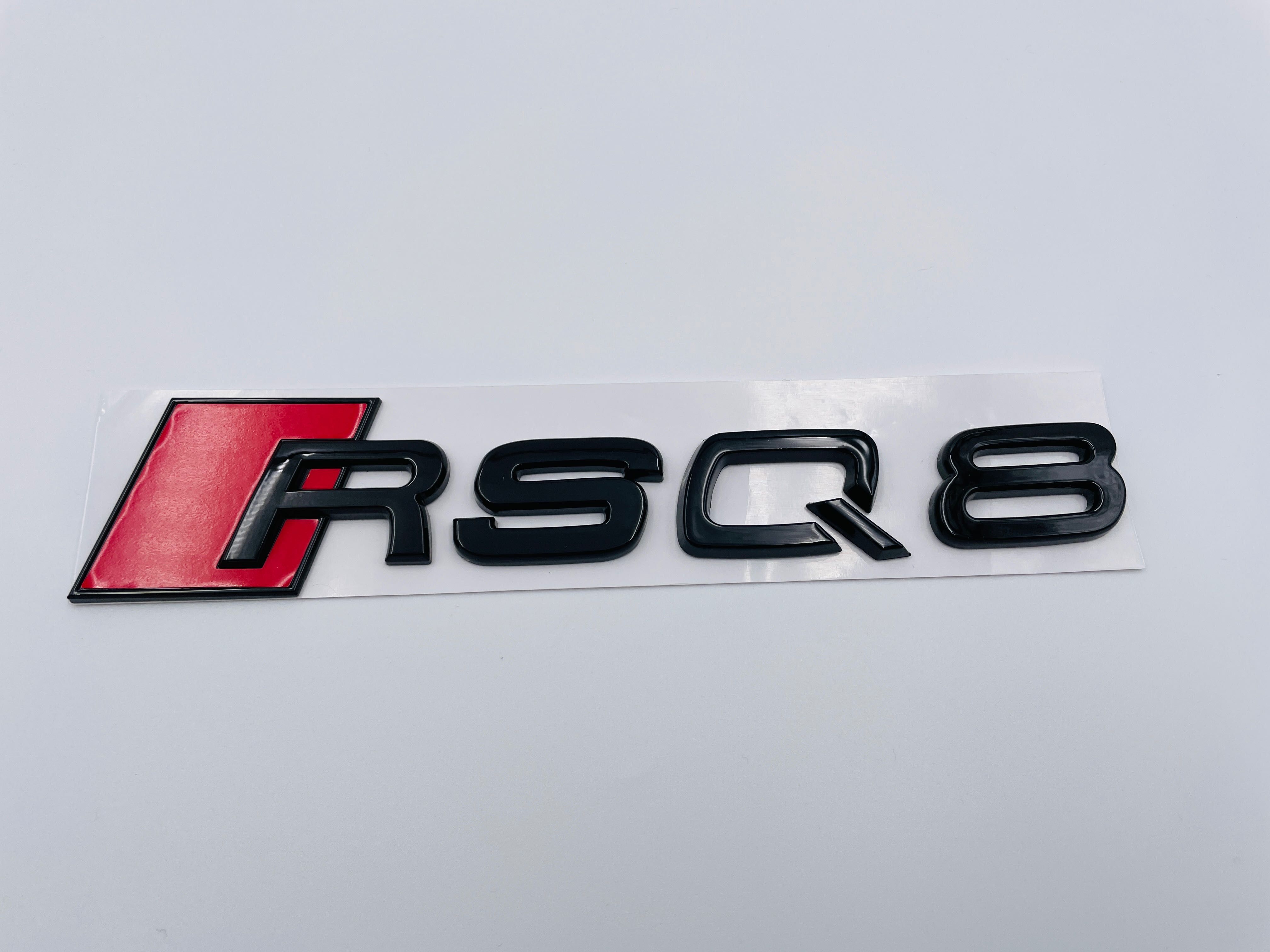 Set embleme Audi RSQ8 negru
