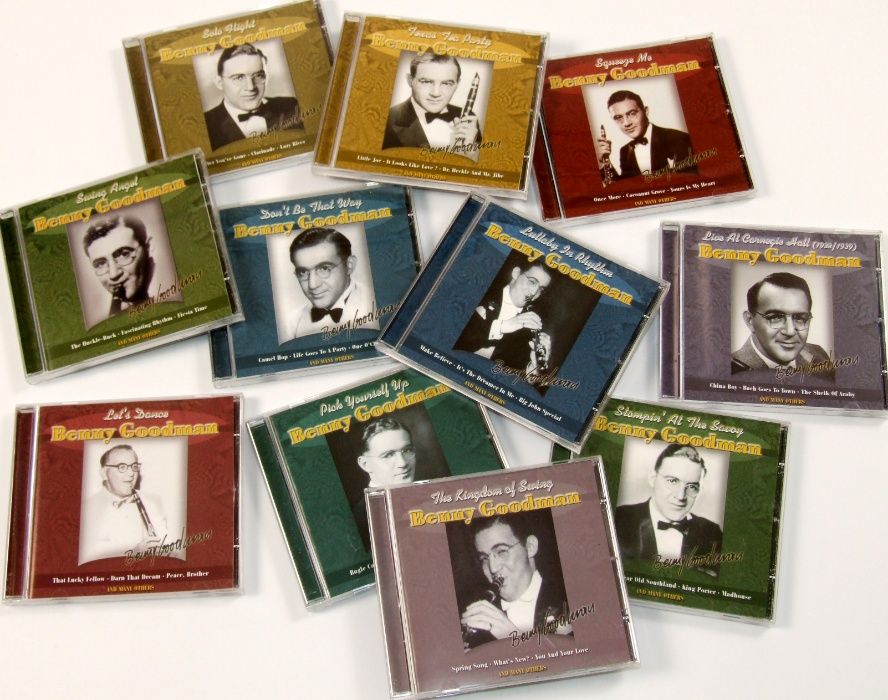 11 CD-uri exceptionale cu Benny Goodman (The King of Swing)