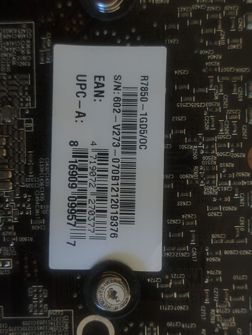 MSI AMD Radeo R7850 1GB