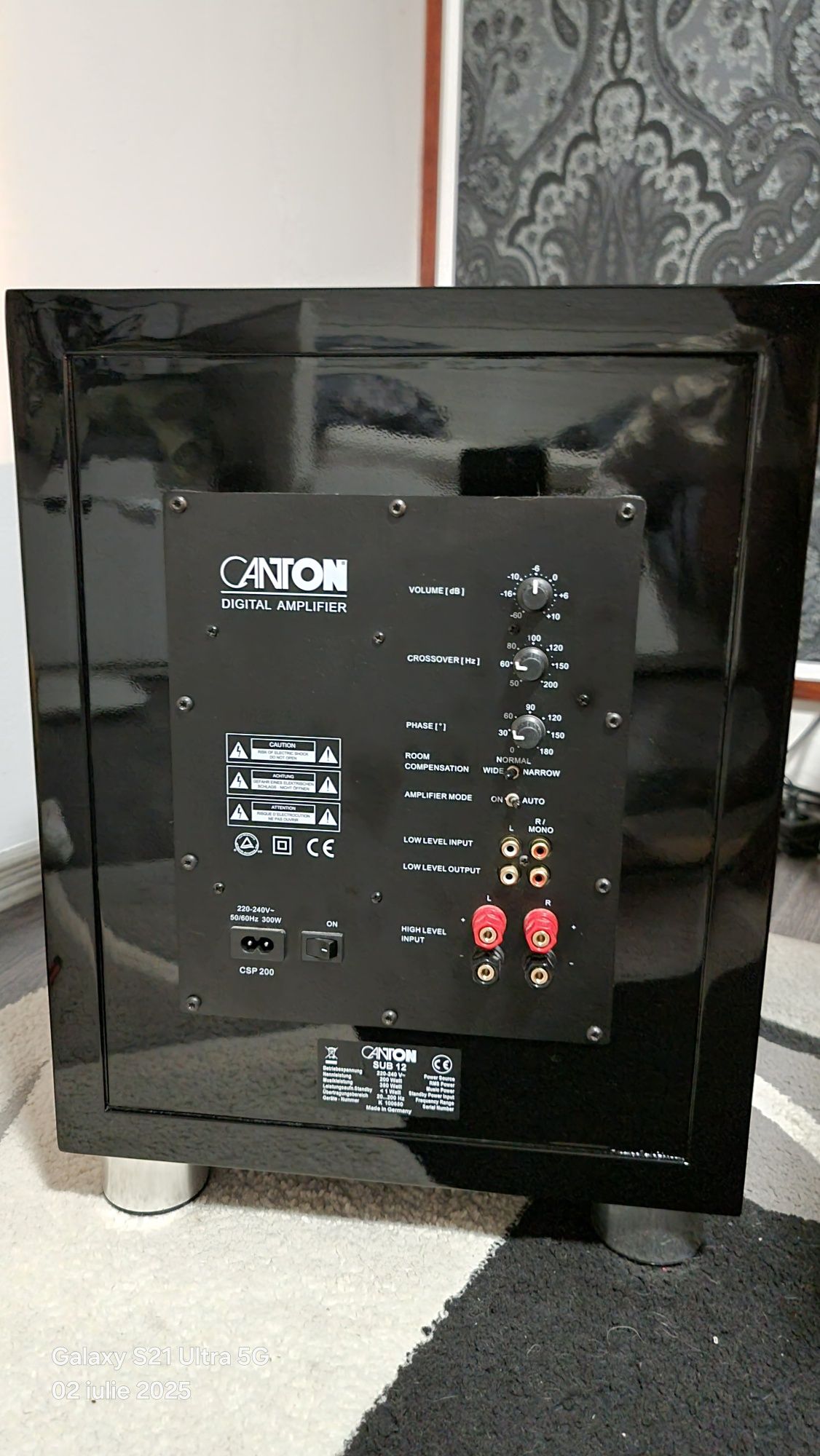 Subwoofer Canton Sub12