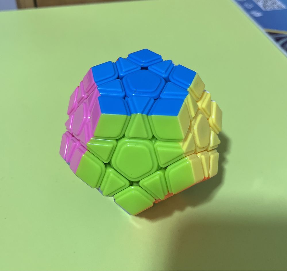 Cub Rubik 3x3x3 Moyu Megaminx, MofangJiaoShi Stickerless, 43CUB