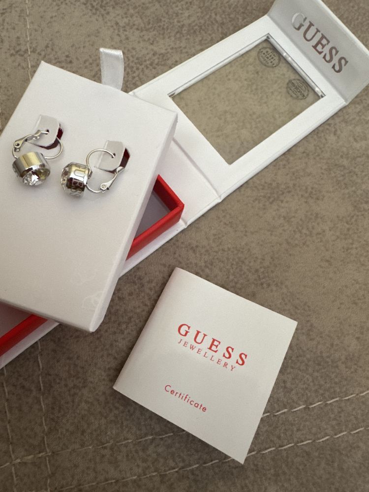 Обеци Guess Swarovski
