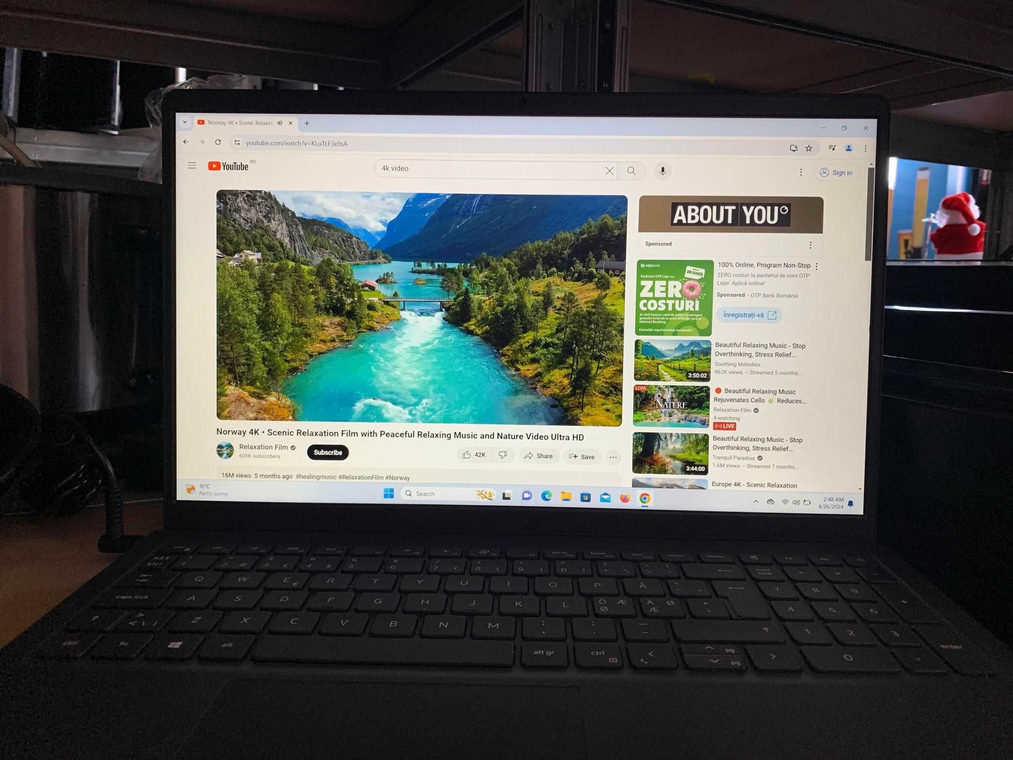 Laptop Lenovo i5 gen.10, 8GB RAM, 256GB SSD NVMe /Garantie 2 ani