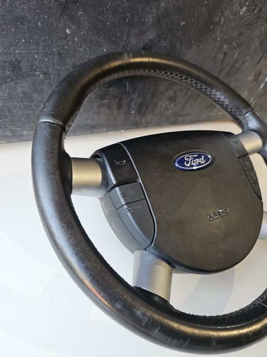 Volan piele + comenzi Ford Focus 2 / Ford Mondeo 3
