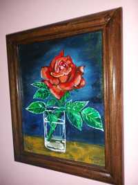 Pictura :Trandafir rosu
