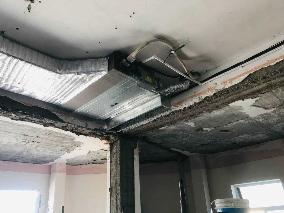 Услуги по монтажу и обслуживанию вентиляционных и климатических систем