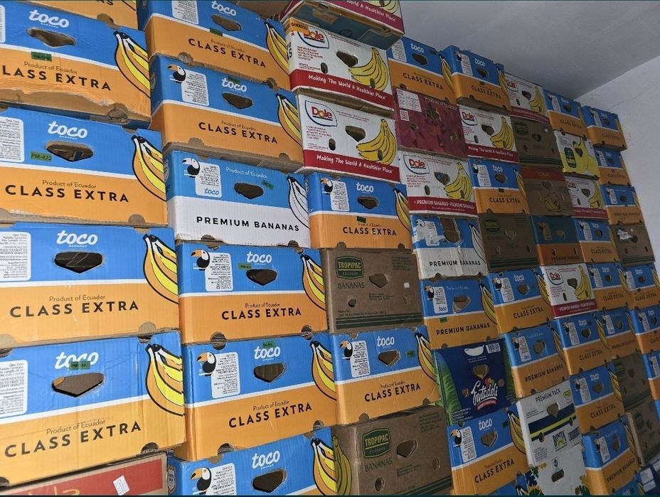 Кашони от банани