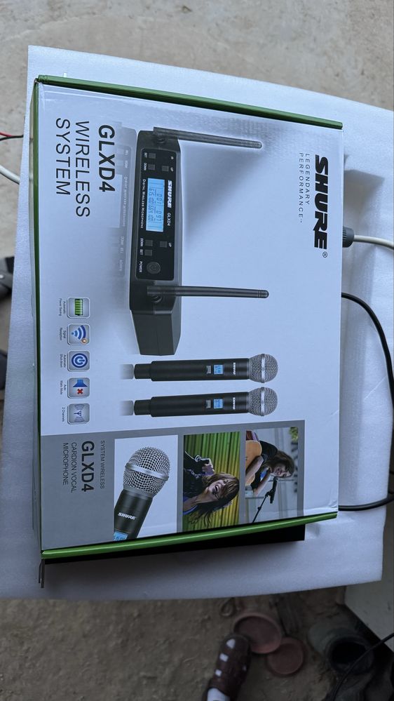 Микрофон Shure микшерный пульт soundcraft