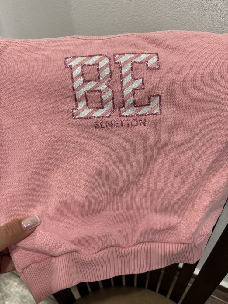 Детски екип benetton  и маратонки reebok
