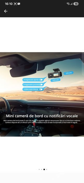 Camera auto fata spate