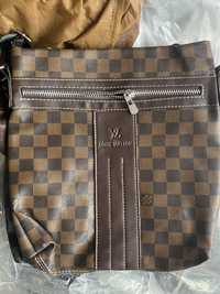 Мъжка чанта Louis Vuitton повредени ципове