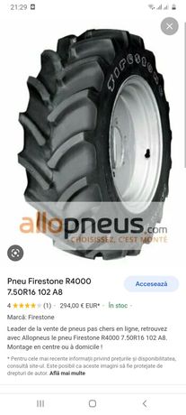Anvelope Tractor 7.50R16 102 A8 Firestone 2021 Noi