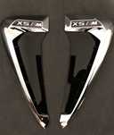 Emblema Grile aripa aer deflector crom/black negre Bmw X drive X5M F15