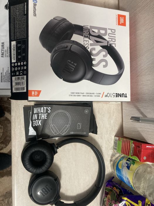 Casti JBL Tune 510 BT cu Bluethooth cu Defect