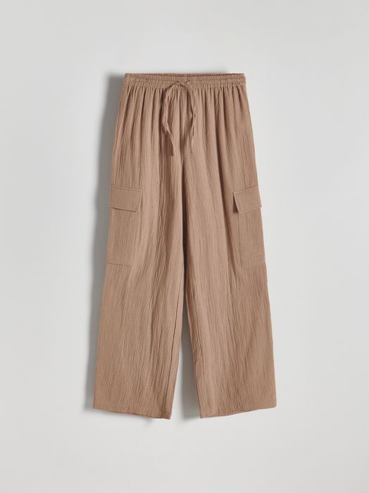 Pantaloni din bumbac Reserved