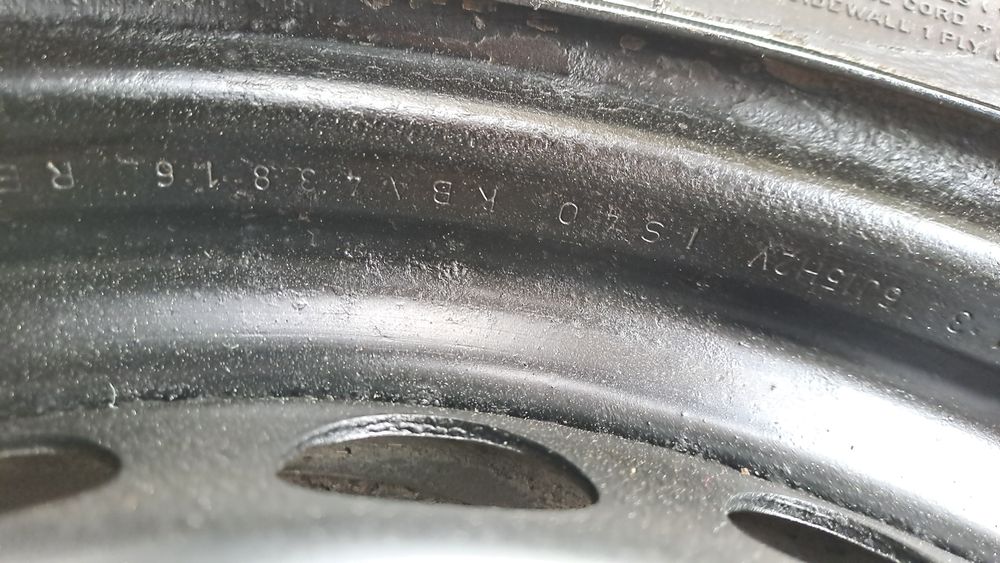 1бр. РЕЗЕРВНА 15" 4Х100мм Рено, Дачия/ 4x100 Renault, Dacia