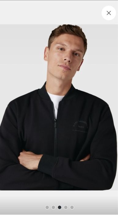 Karl Lagerfeld Paris Full Zip Mens Size M ОРИГИНАЛ!