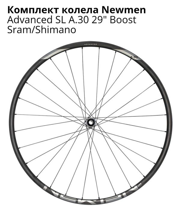 Карбонови капки Newmen 29",  SL A 30 ,Enduro