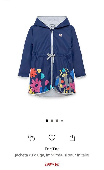 Geaca toamna/iarna 4 ani- 104.