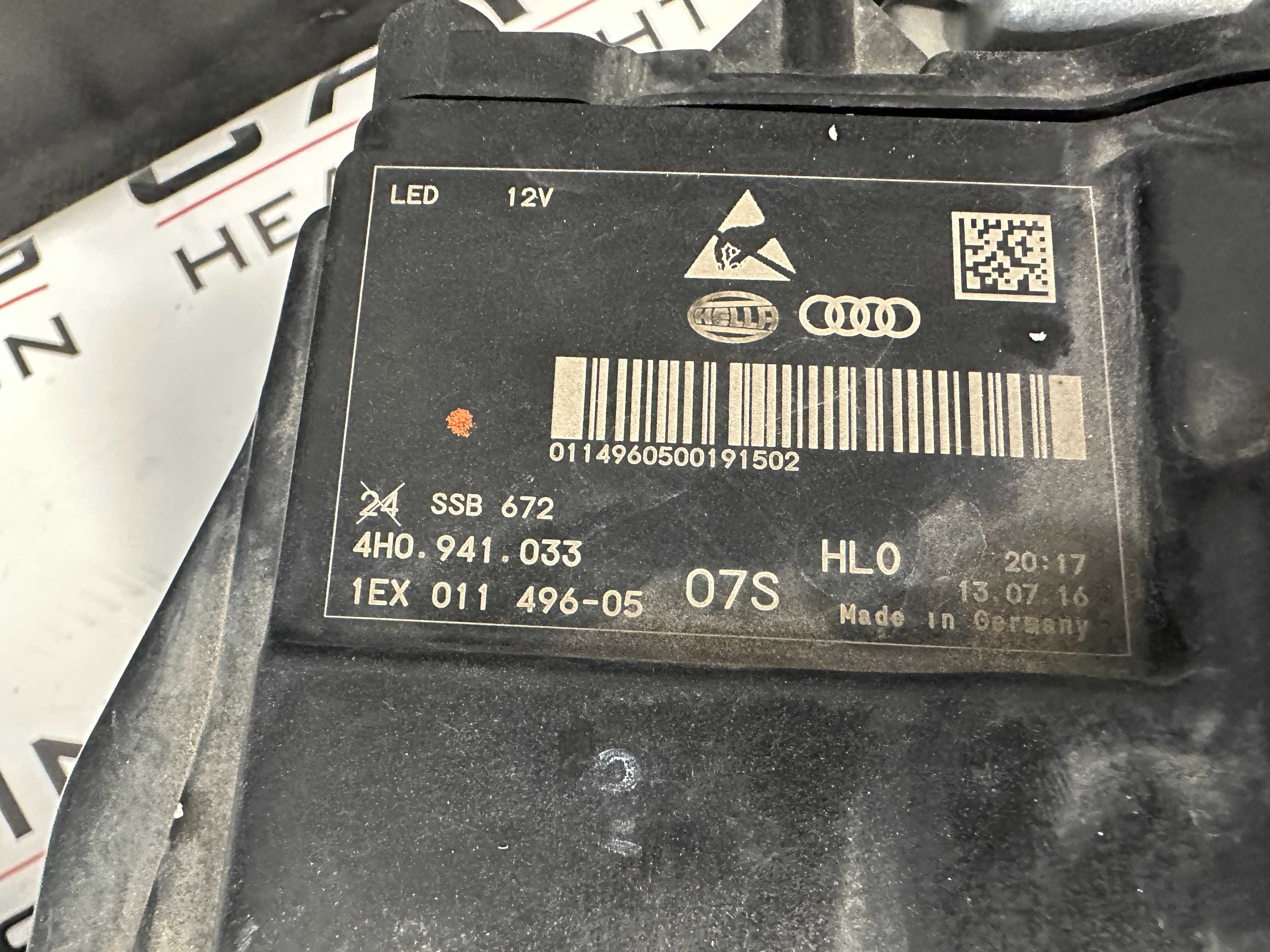 фар фарове ляв Audi A8 D4 Facelift USA far farove LED Ауди А8 Д4