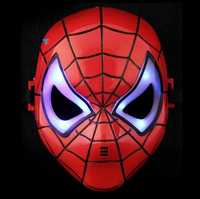 Светеща Маска Спайдърмен, маски на спайдърмен, mask spiderman