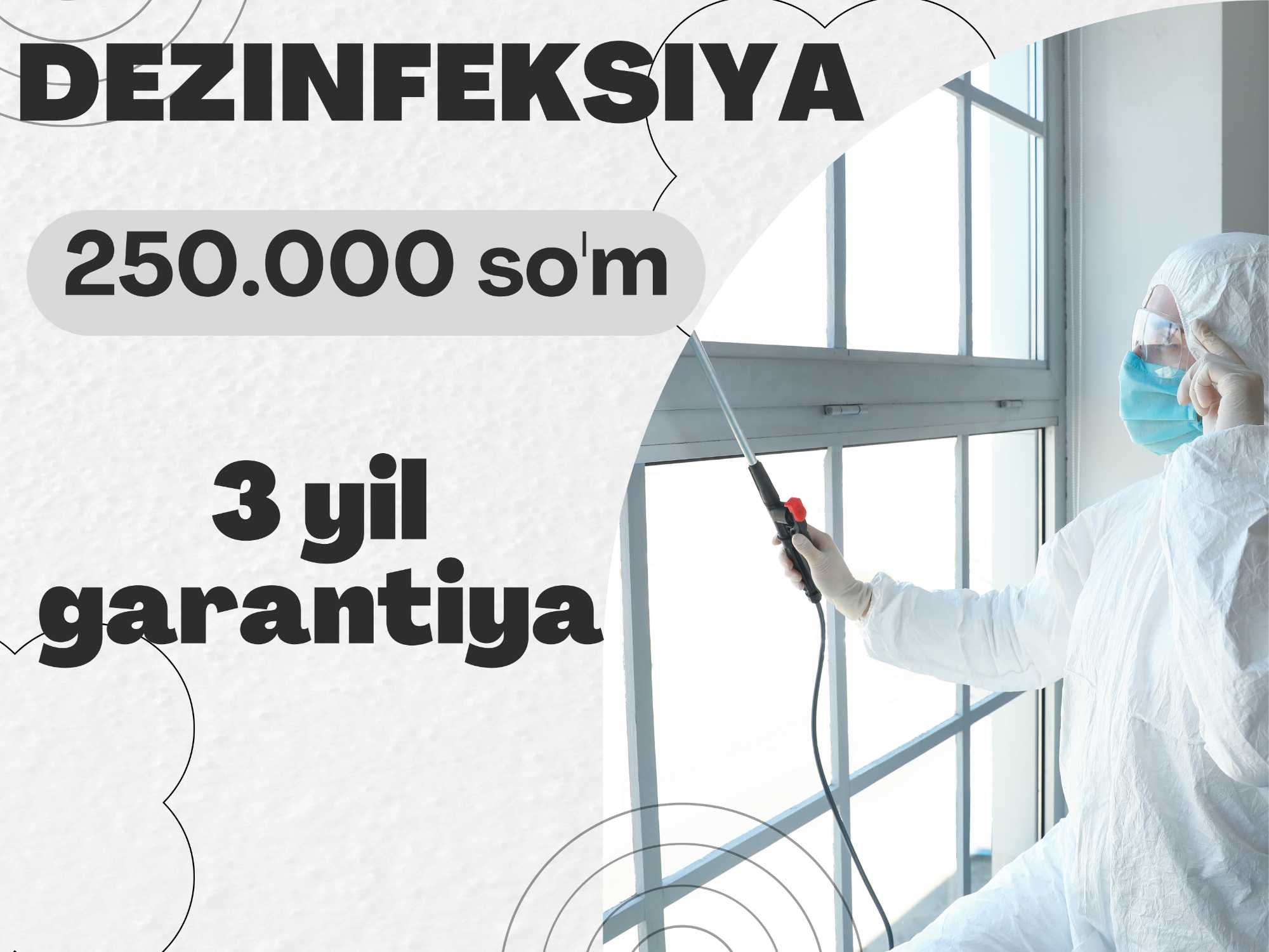 дезинфекция клапа  dezinfeksiya klapa от клопов тараканов клопы