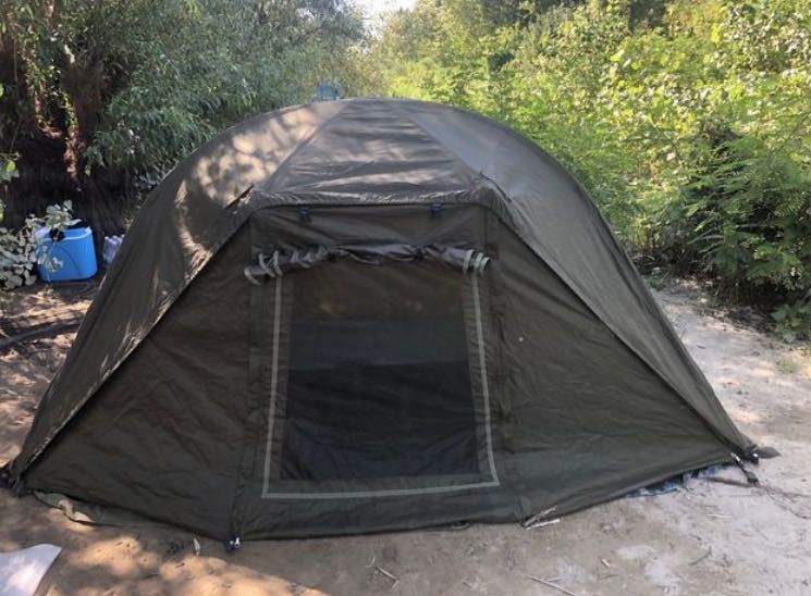 Cort mivardi shelter pescuit la crap XL + FRONT PANEL, 260X180X140CM