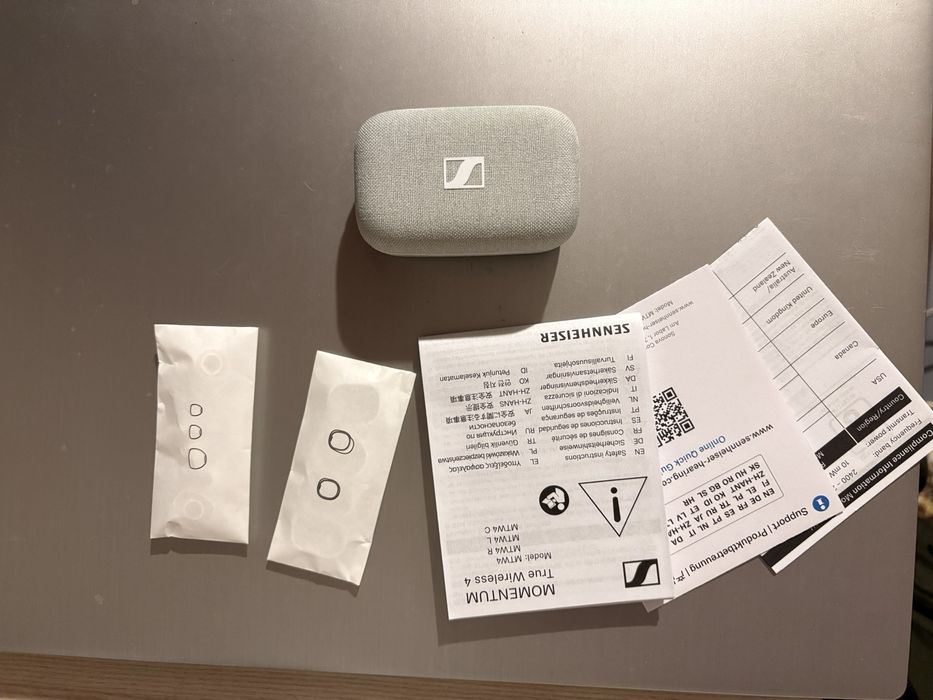 Безжични слушалки Sennheiser - MOMENTUM True Wireless 4, ANC,