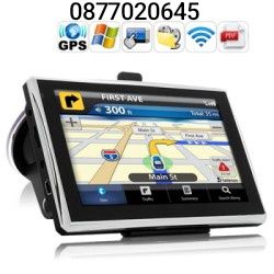 Чисто нова Gps Igo 7” инчова навигация подходяща за автомобил, автобус