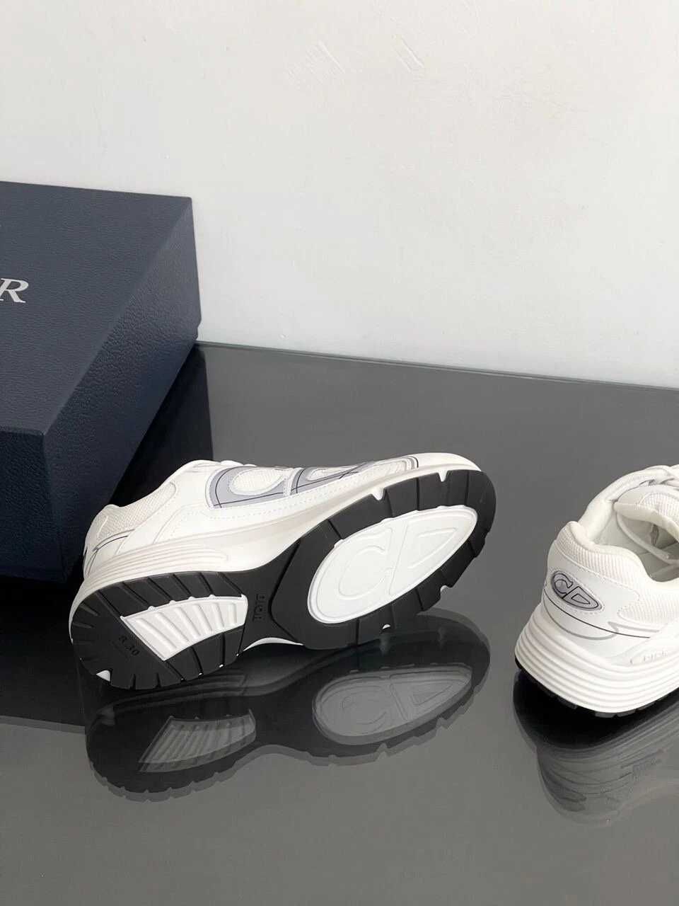 Adidasi X Sneakers Dior B30 White Low