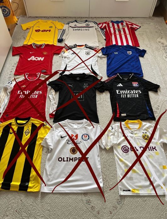 Размер S Формы Боруссии Дортмунд, Арсенала, Челси, МЮ, Кайрата и тд.