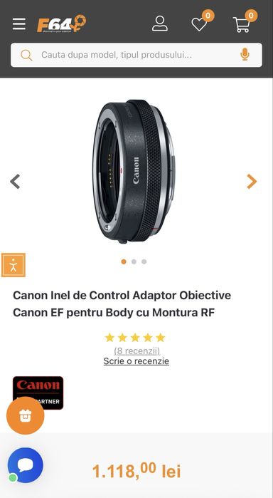 Aparat foto Mirrorless Canon EOS RP, doua obiective si accesorii