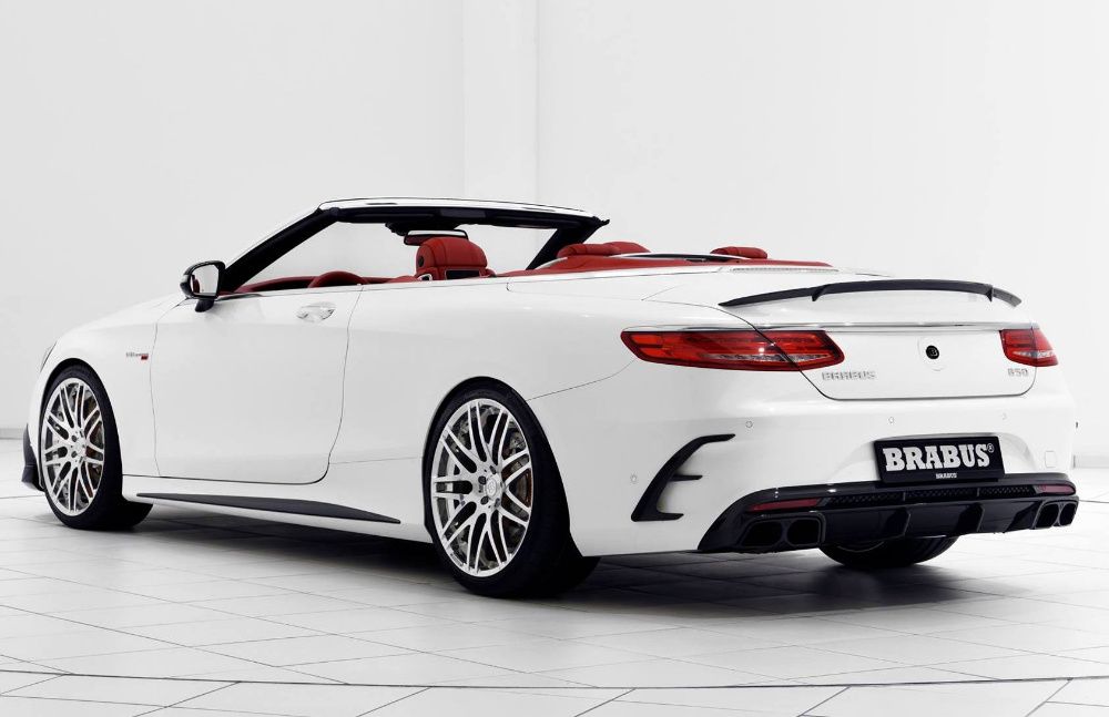 Перца задна броня карбон BRABUS S-class coupe C217 63AMG