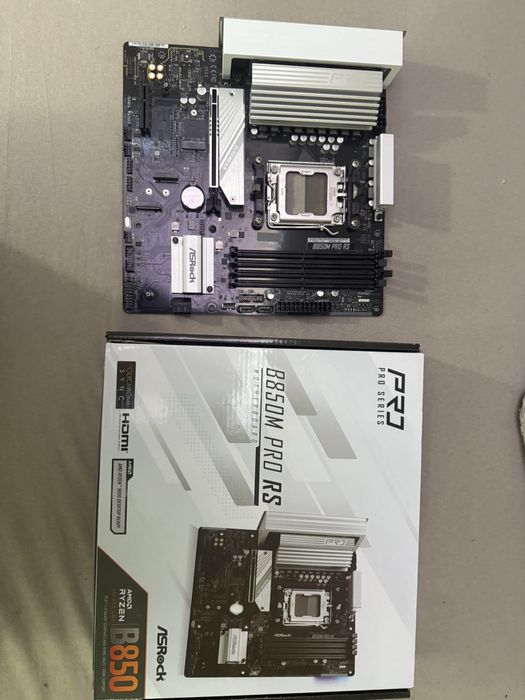 Memorie RAM 32 gb dual kit luminat rgb + Placa de baza Asrock B850Mpro