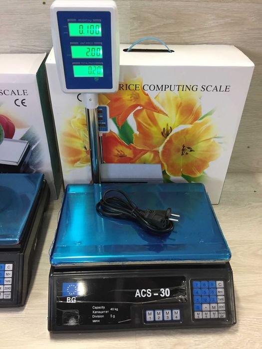 Чисто нова качествена нова електронна везна 40кг с локатор