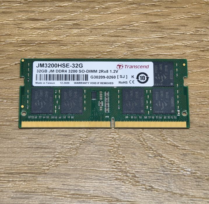 Placuta de 32gb 3200mhz Laptop