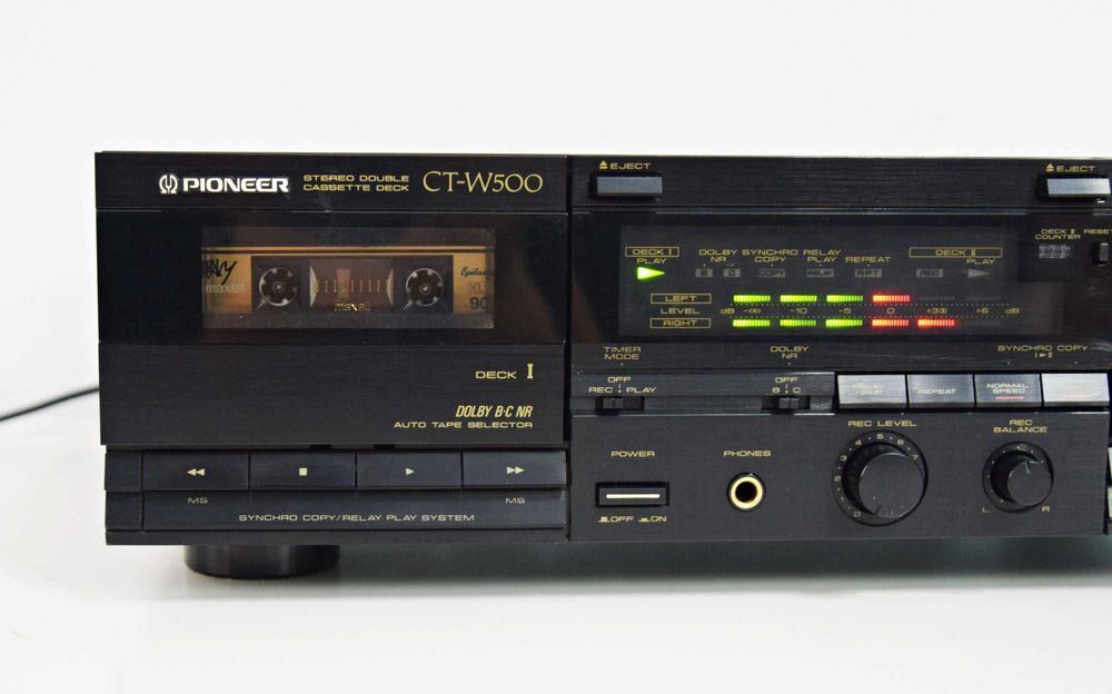 Deck dublu Pioneer CT-W 500, casetofon