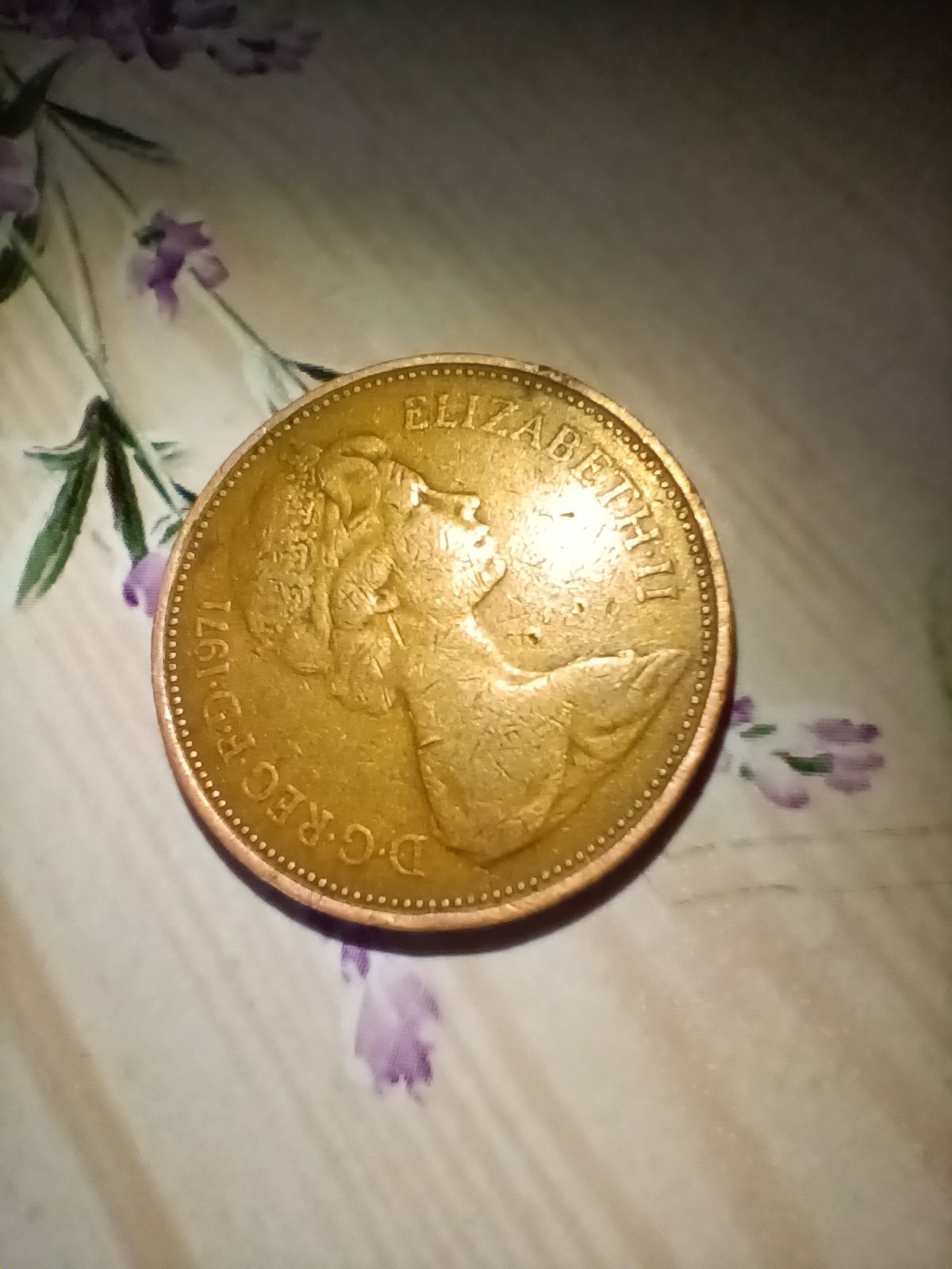 Bănuț "2 Pence" 1971 (Marea Britanie)