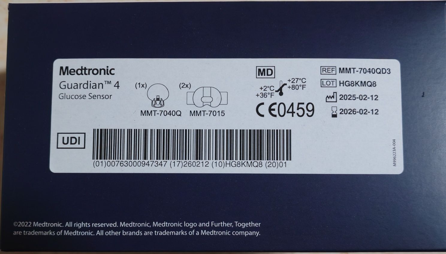 Senzor Medtronic 4