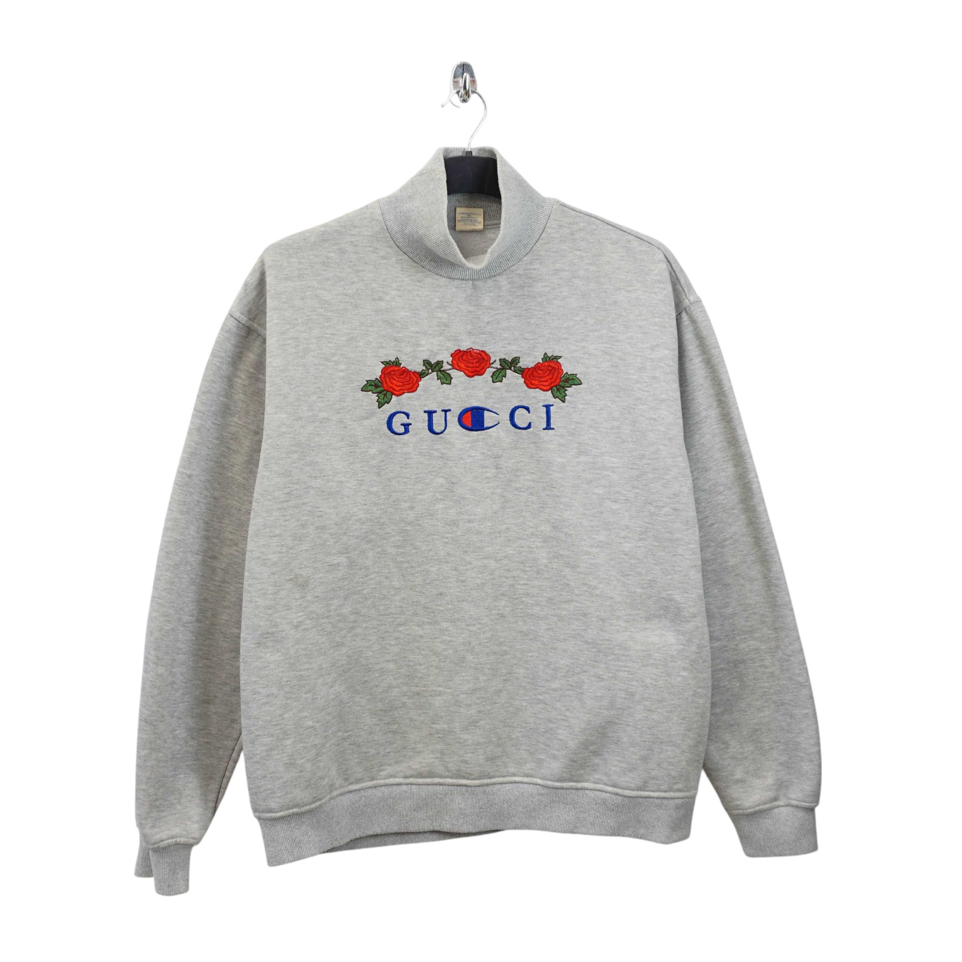 Champion Gucci оригинална блуза с бродерия - М