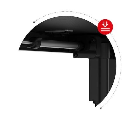 Birou pentru gaming Hero 7.9 reglabil ELECTRIC pe înălțime